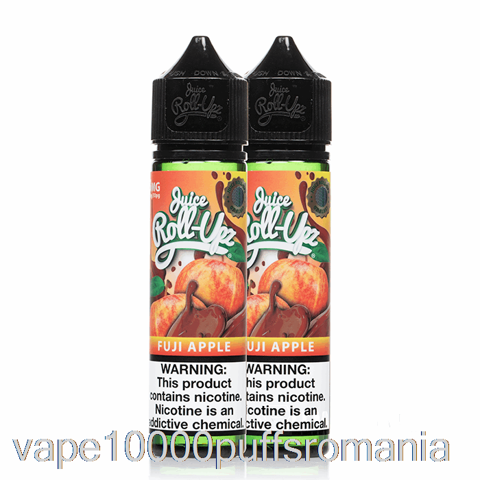Vape Romania Fuji Apple - E-lichid Roll-upz Juice - 120ml 0mg
